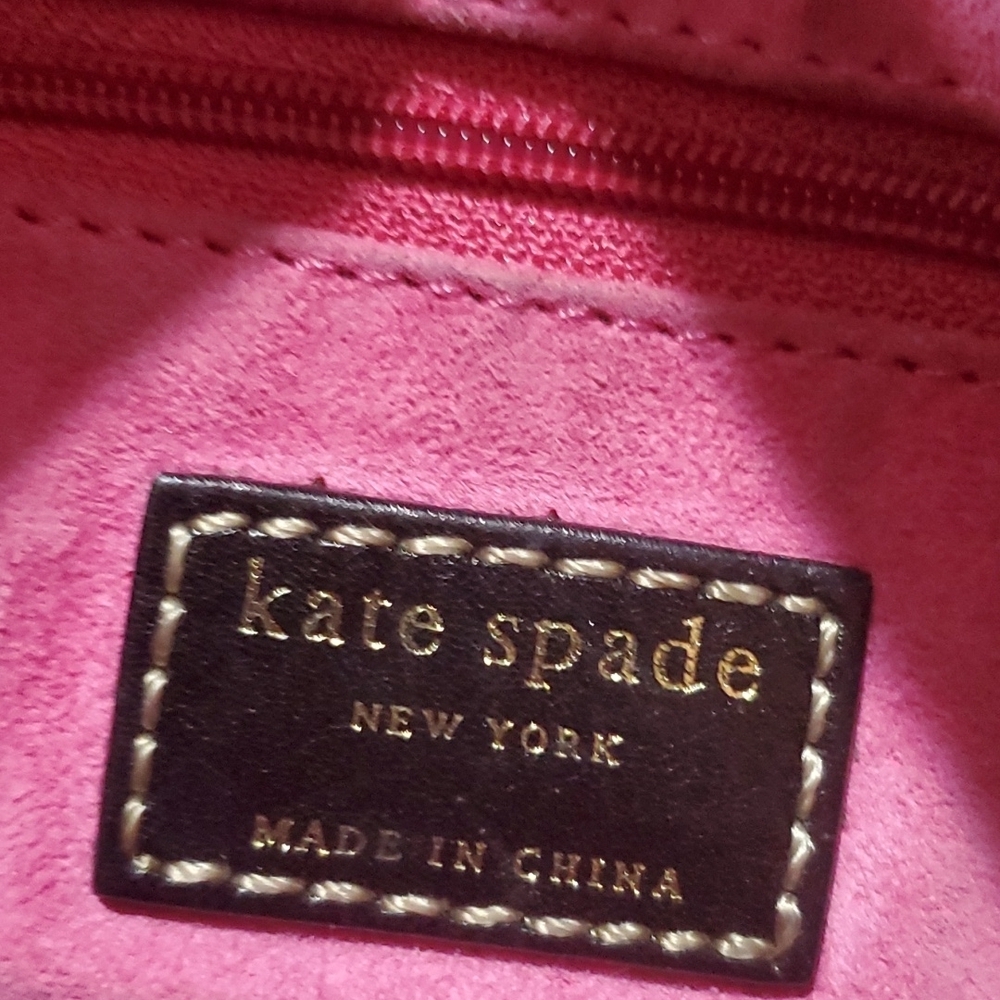 Kate Spade, Signature Quilted Fabric Bag. - Picture 3 of 7